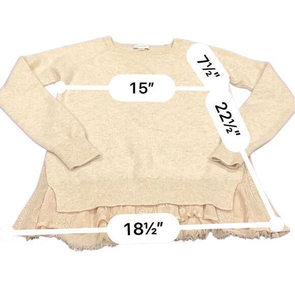 Garnet Hill 100% Cashmere Sweater size XS - Picture 3 of 9